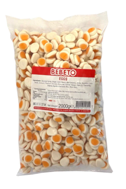 Bebeto Fried Eggs approx 1000 pieces 2kg
